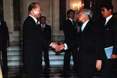 전두환 대통령 일본 방문 